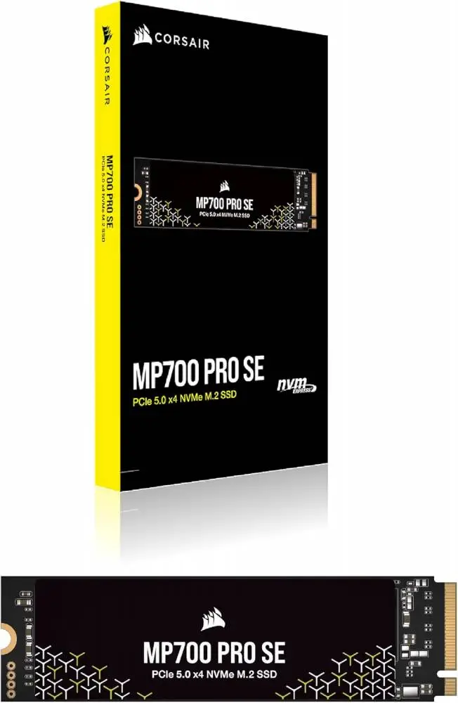 Диск SSD Corsair MP700 PRO SE 4TB M.2 2280 NVMe PCIe 5.0 x4 - CSSD-F4000GBMP700PNHS