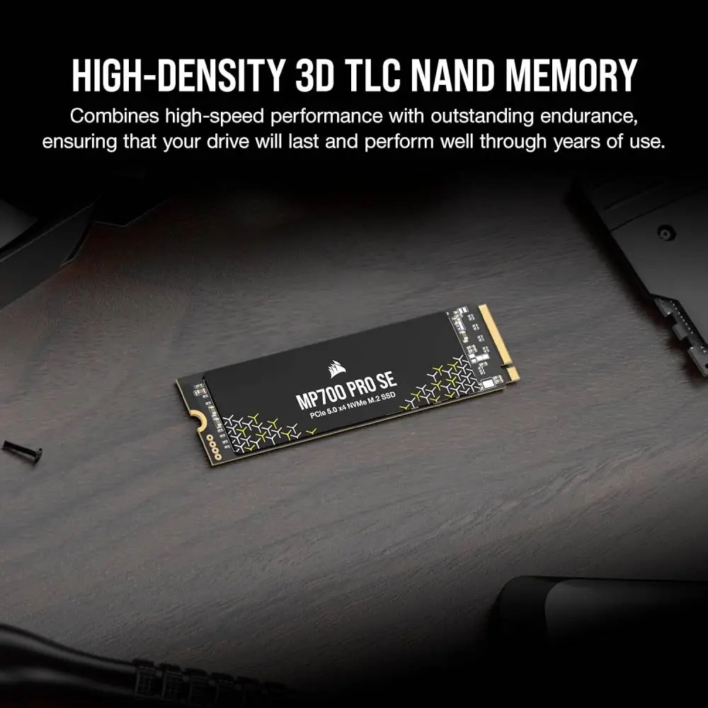 Диск SSD Corsair MP700 PRO SE 4TB M.2 2280 NVMe PCIe 5.0 x4 - CSSD-F4000GBMP700PNHS 