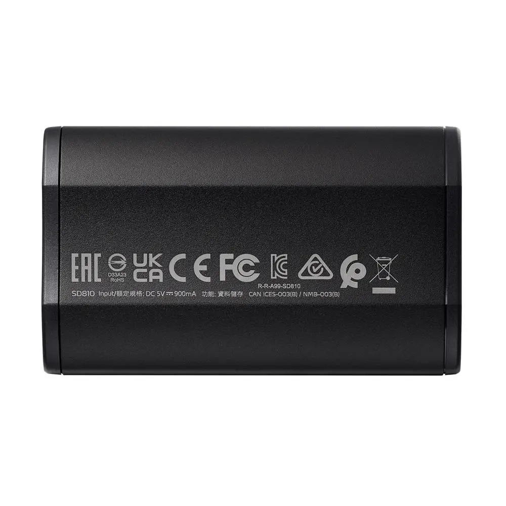 Външен диск Adata SSD SD810 2TB USB Type-C Black - SD810-2000G-CBK