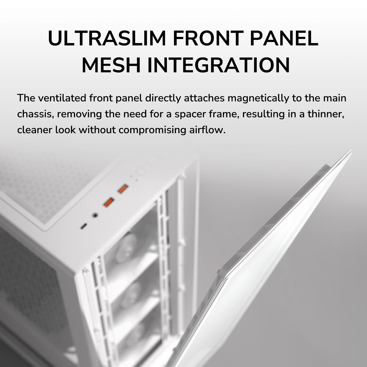 Корпус Cougar MX220 RGB White Mid-Tower Case - CGR-2AC8W-RGB