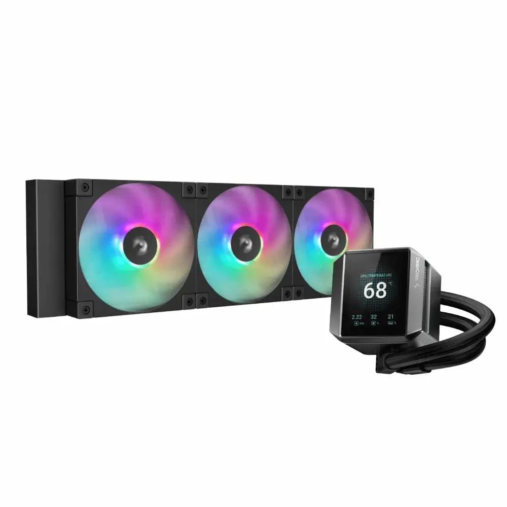 Водно охлаждане DeepCool MYSTIQUE 360 ARGB Water Cooling LCD Screen
