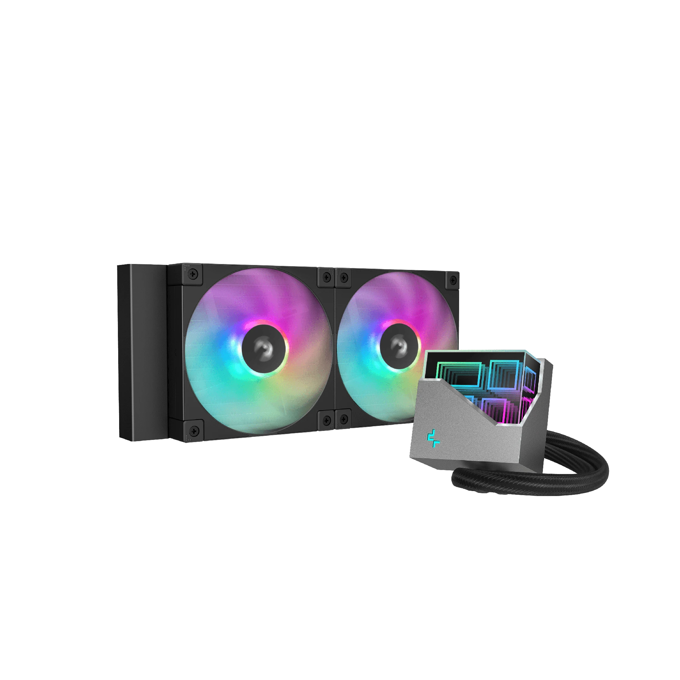 Водно охлаждане DeepCool LT240 ARGB Water Cooling, Infinity mirror design