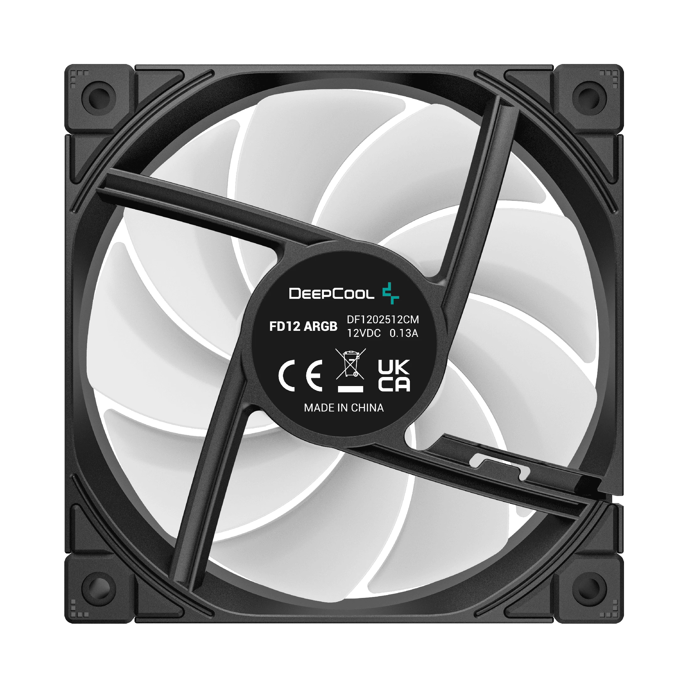 Вентилатори DeepCool FD12 Black ARGB Fan Pack 3-in-1 3x120mm