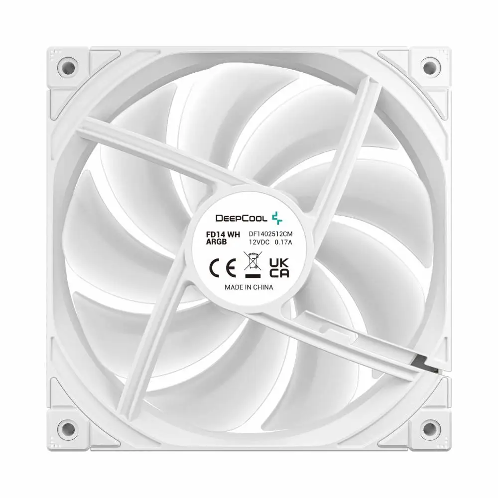 Вентилатор DeepCool FD14 WH ARGB Fan 140mm
