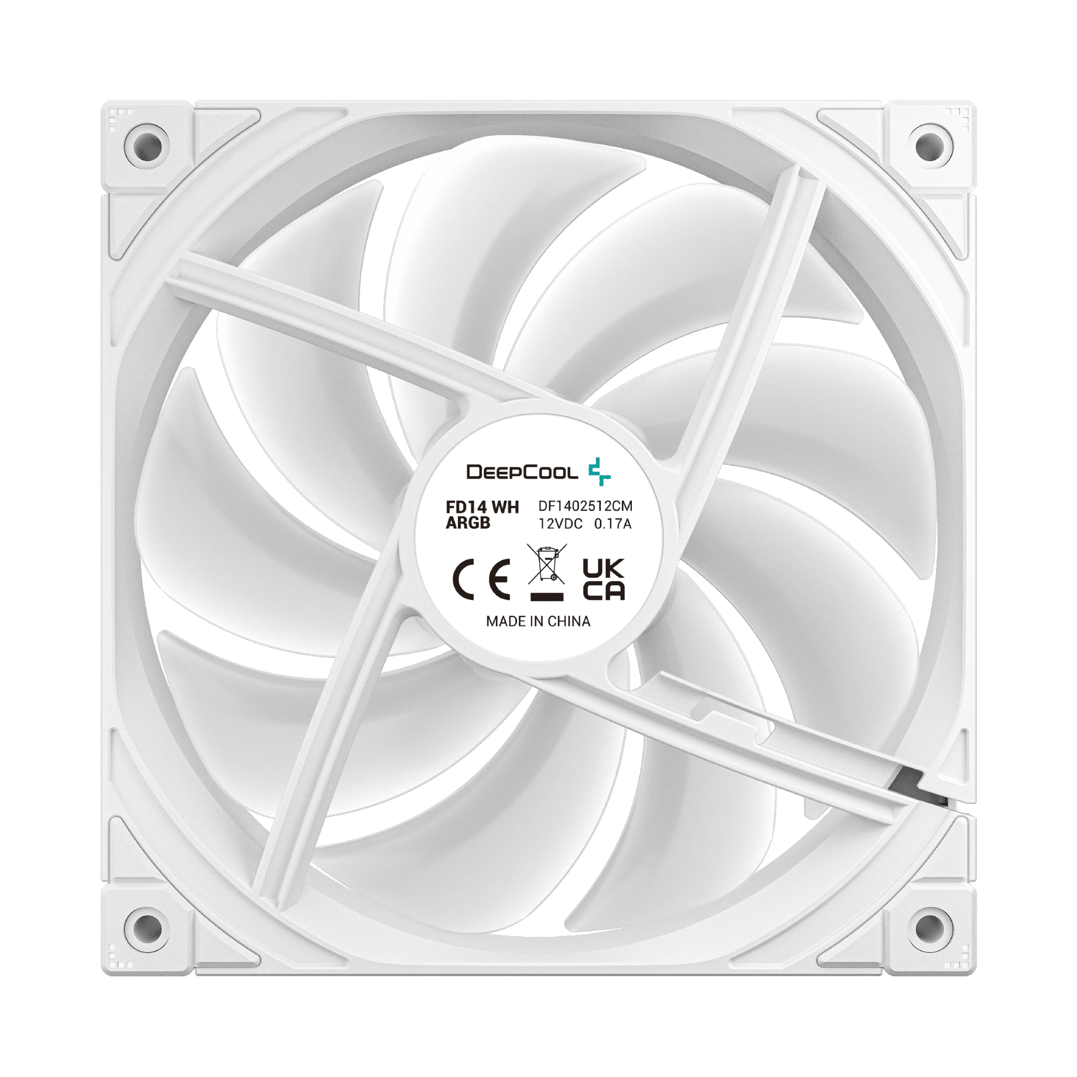 Вентилатор DeepCool FD14 WH ARGB Fan 140mm