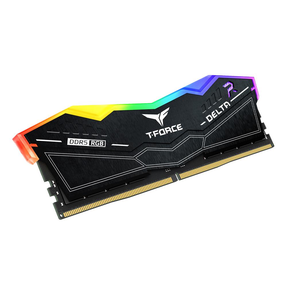 Памет Team Group T-Force Delta RGB DDR5 32GB (2x16GB) 6400MHz CL32 XMP - FF3D532G6400HC32ADC01