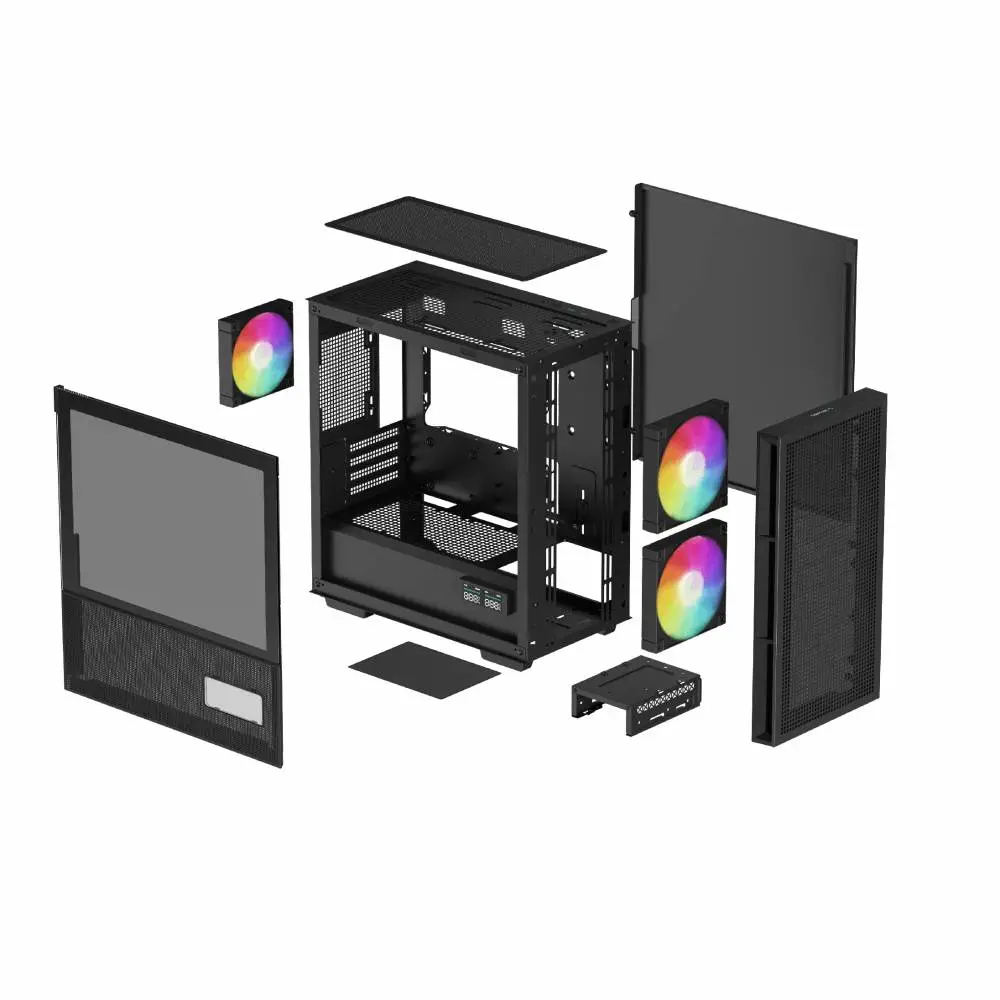 Кутия DeepCool CH360 DIGITAL Case mATX