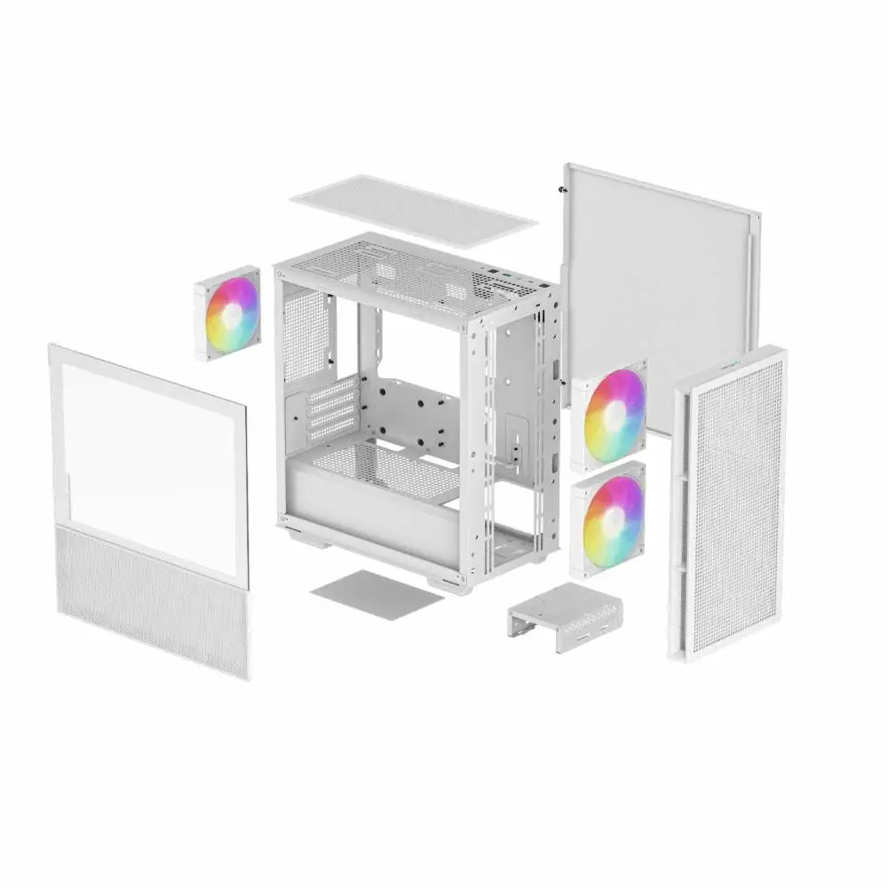 Caja DeepCool CH360 WH Case mATX