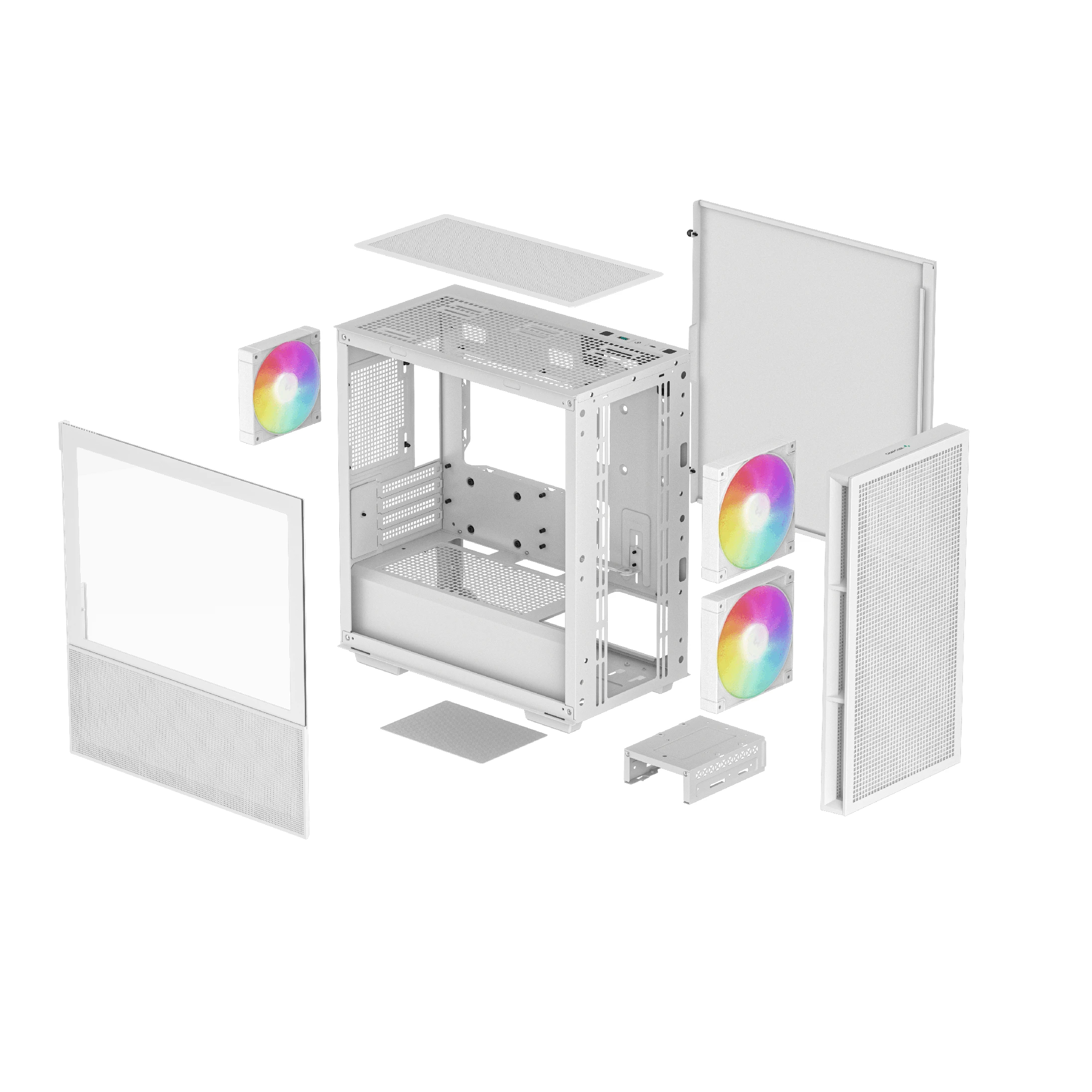 Caja DeepCool CH360 WH Case mATX