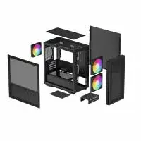 Кутия DeepCool CH360 Case mATX