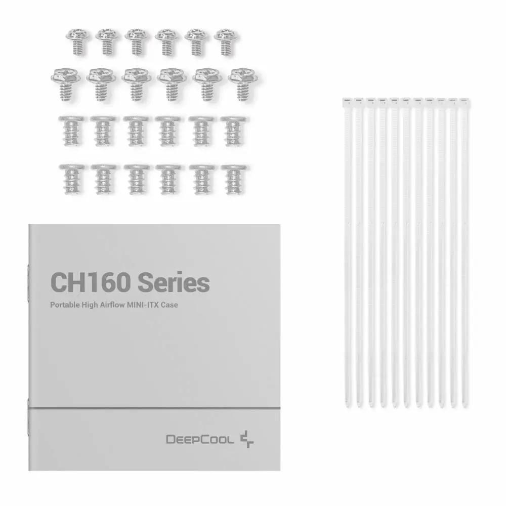 Кутия DeepCool CH160 WH Case mini-ITX