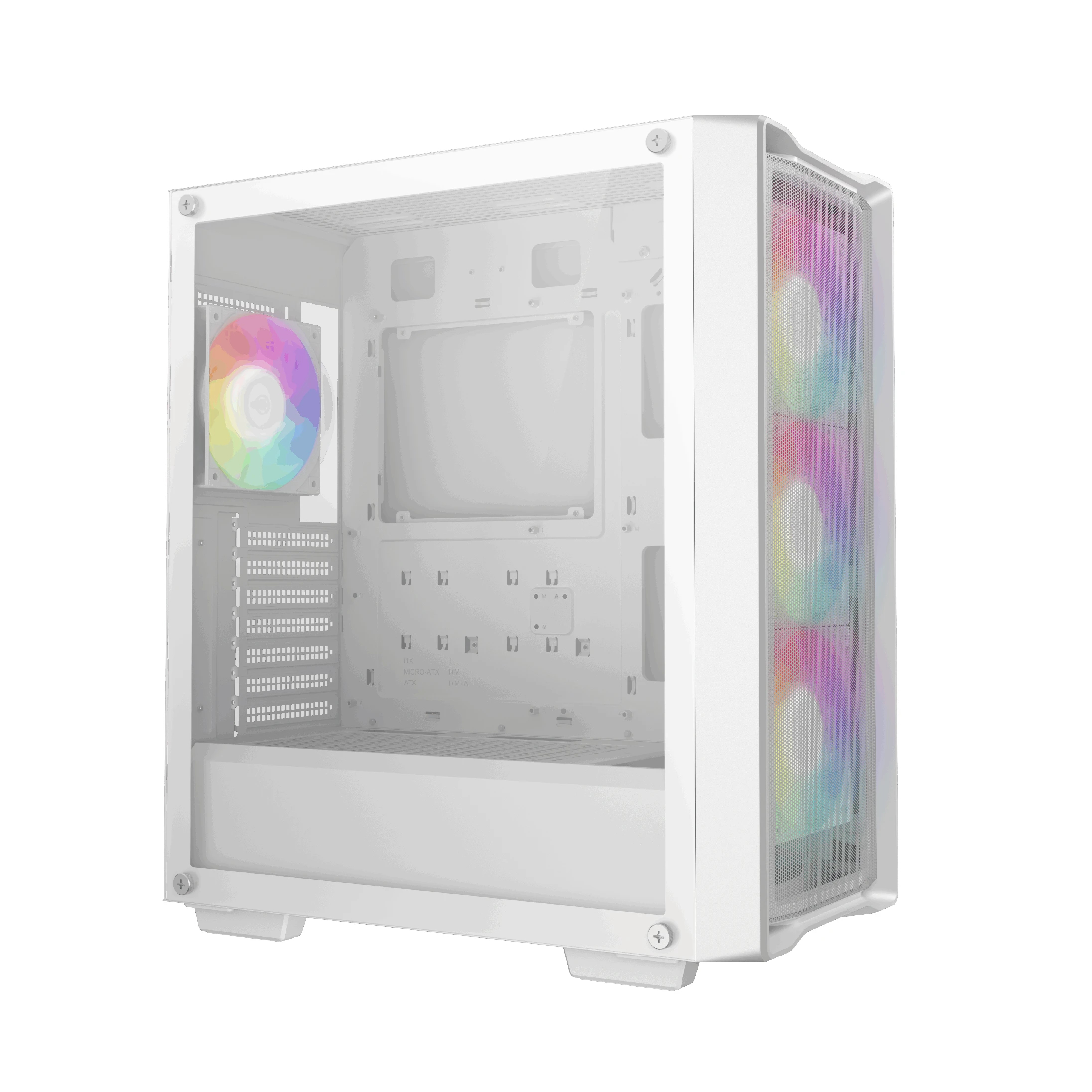 Кутия DeepCool CC560 MESH White V2 Case ATX