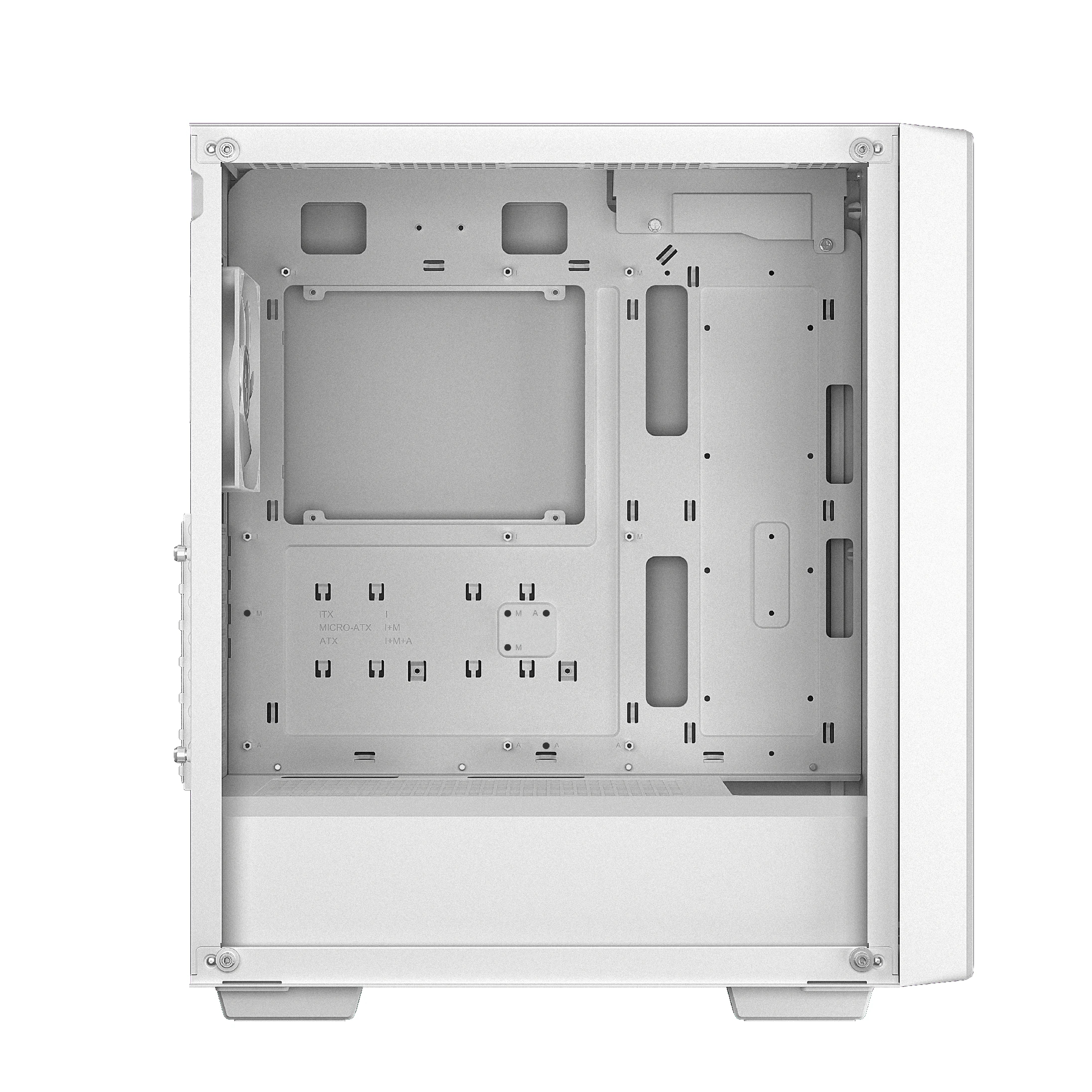 Кутия DeepCool CC560 MESH White V2 Case ATX