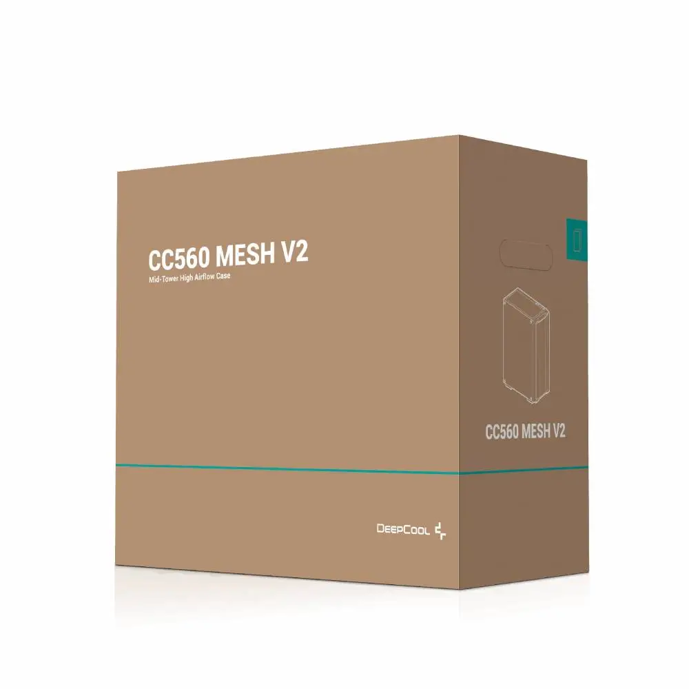 Кутия DeepCool CC560 MESH V2 Case ATX