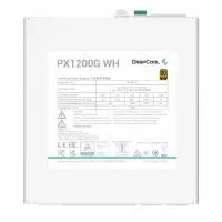 Захранване DeepCool PX1200-G White 1200W 80 Plus Gold ATX 3.0, PCIe Gen 5 PSU  