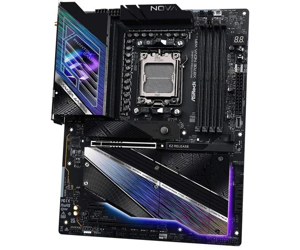 Дънна платка Asrock X870E NOVA WIFI AM5