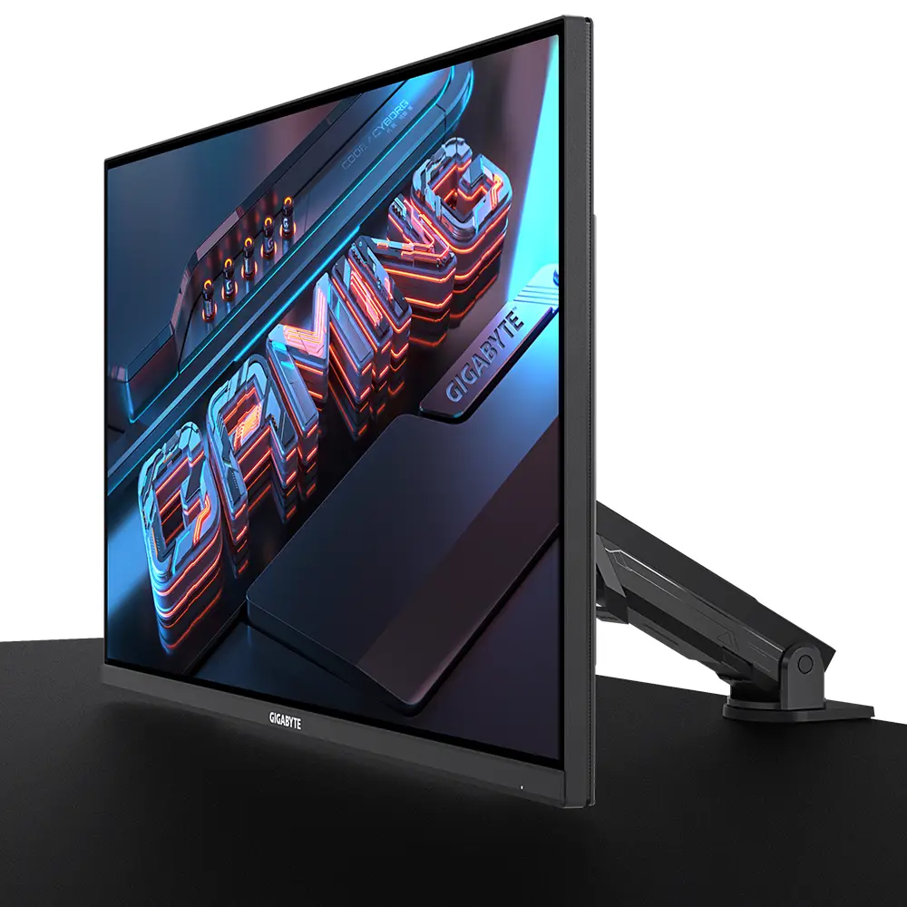 Монитор Gigabyte M32U Arm Edition 32", SS IPS, UHD 3840x2160, 144Hz , 1ms, HDMI 2.1, KVM, USB Type-C, AMD FreeSync