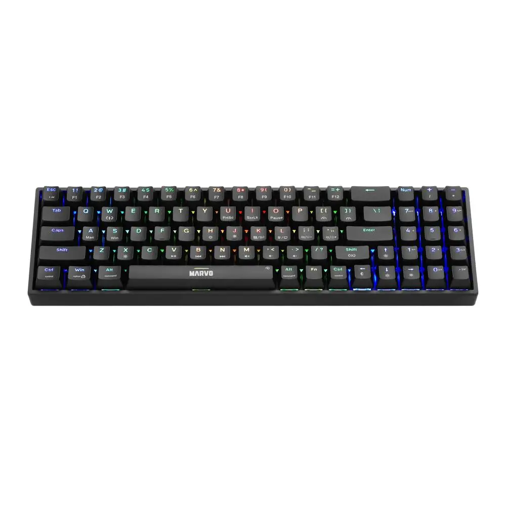 Геймърска клавиатура Marvo Shogo 78 - RGB, 78 keys - MARVO-KG956