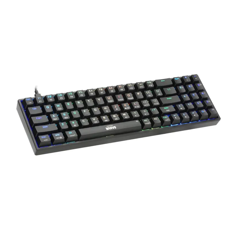 Геймърска клавиатура Marvo Shogo 78 - RGB, 78 keys - MARVO-KG956