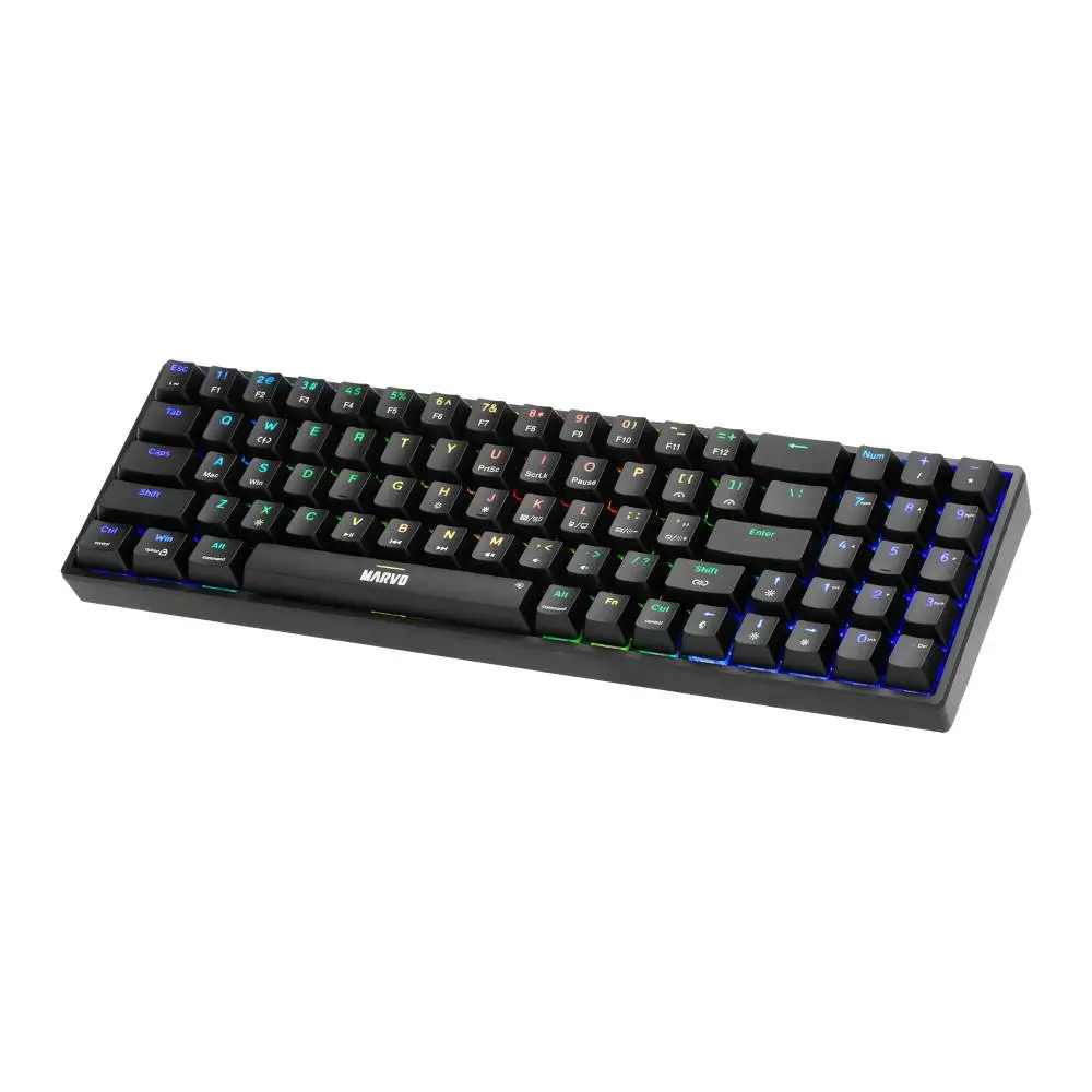 Геймърска клавиатура Marvo Shogo 78 - RGB, 78 keys - MARVO-KG956