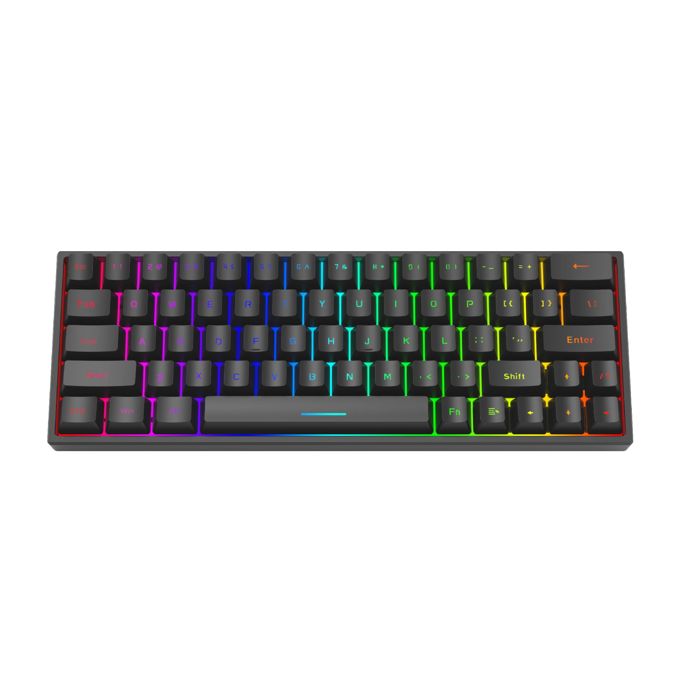 Геймърска клавиатура MARVO Shogo 63W - KG955W - Bluetooth 5.0, 2.4G