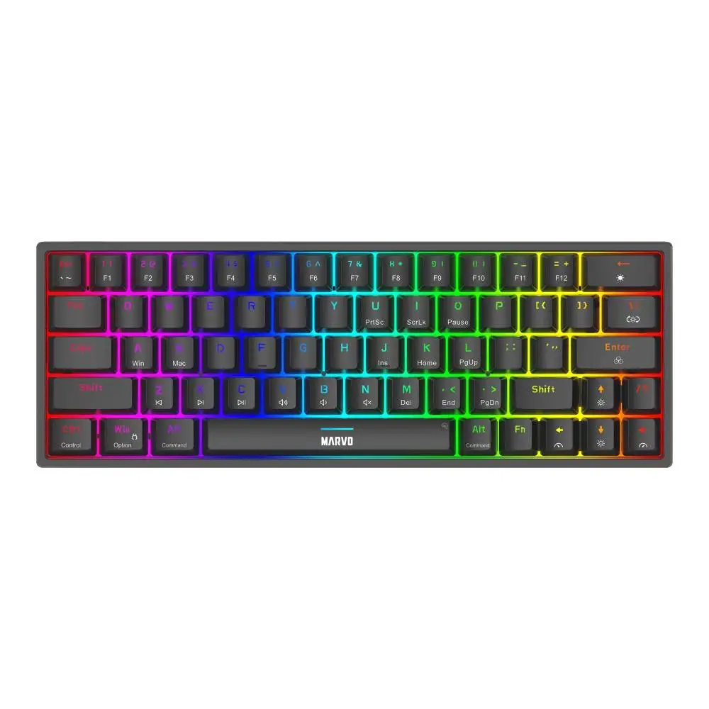 Геймерська клавіатура Marvo Shogo 63 - TKL, 63 клавіші - KG955