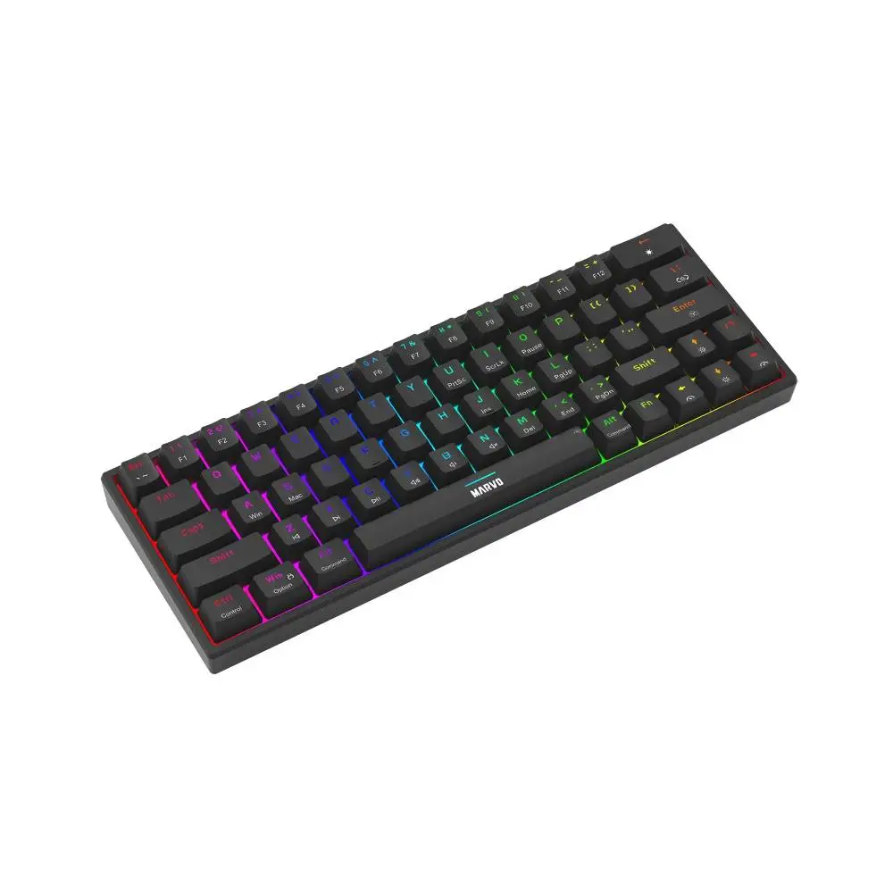 Геймъркса клавиатура Marvo Shogo 63 - TKL, 63 keys - KG955
