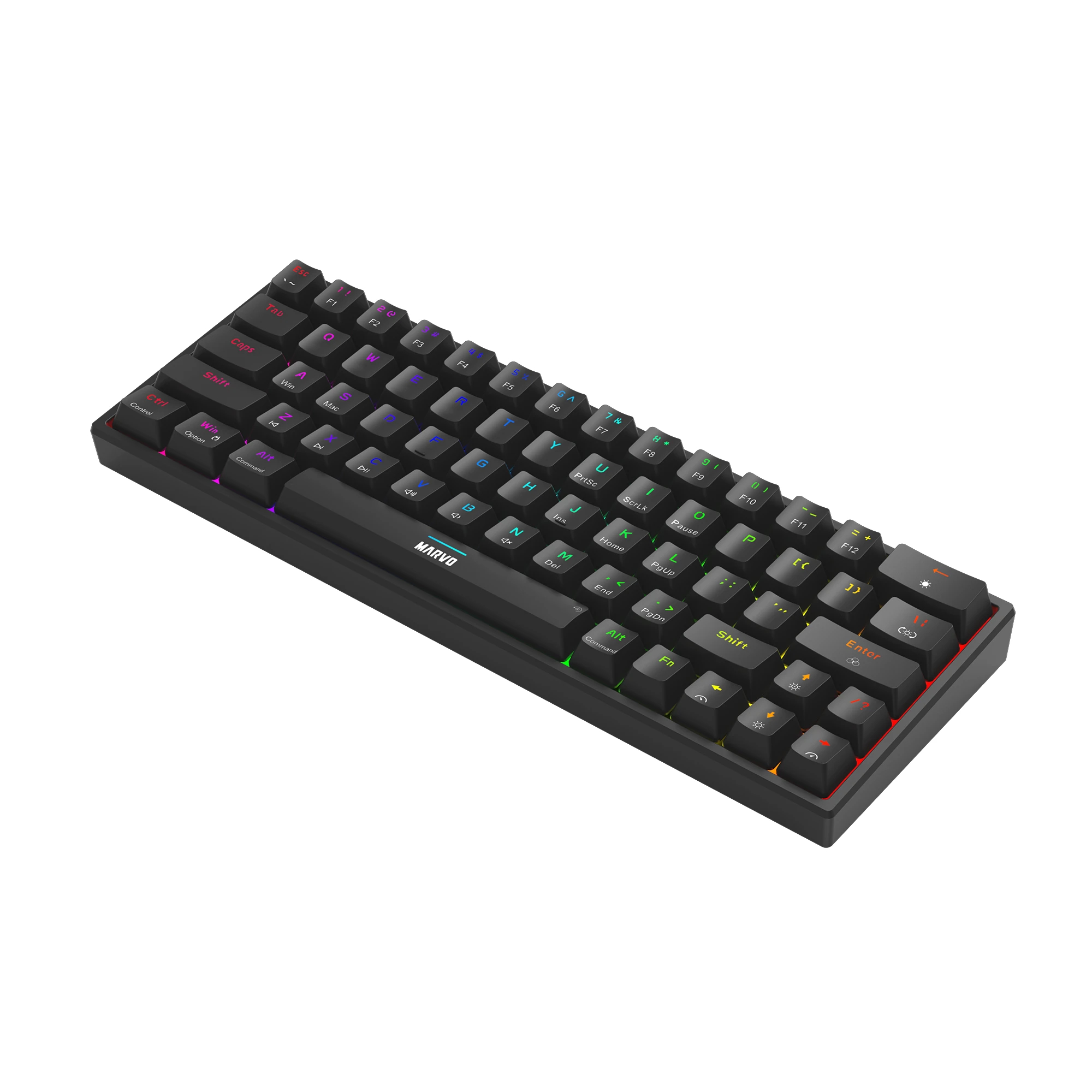 Геймъркса клавиатура Marvo Shogo 63 - TKL, 63 keys - KG955