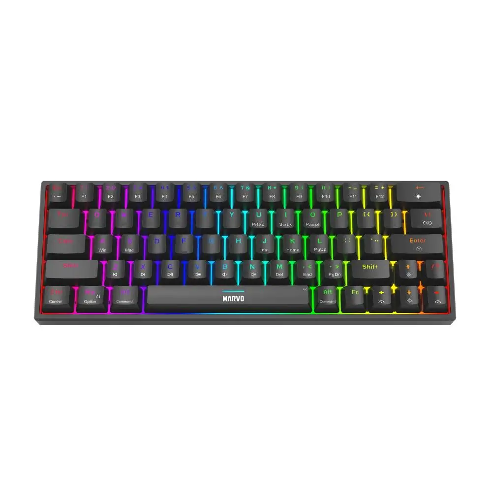 Геймъркса клавиатура Marvo Shogo 63 - TKL, 63 keys - KG955