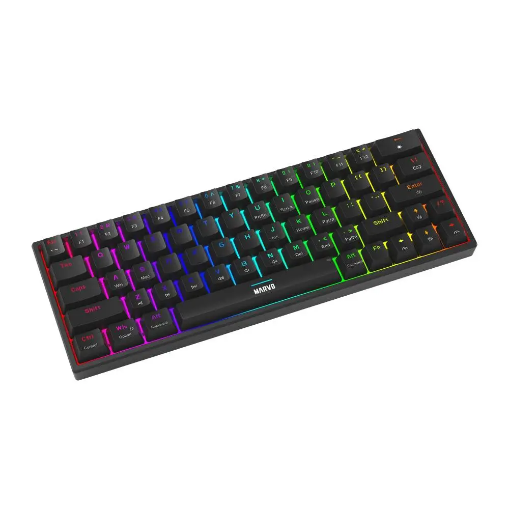 Геймъркса клавиатура Marvo Shogo 63 - TKL, 63 keys - KG955