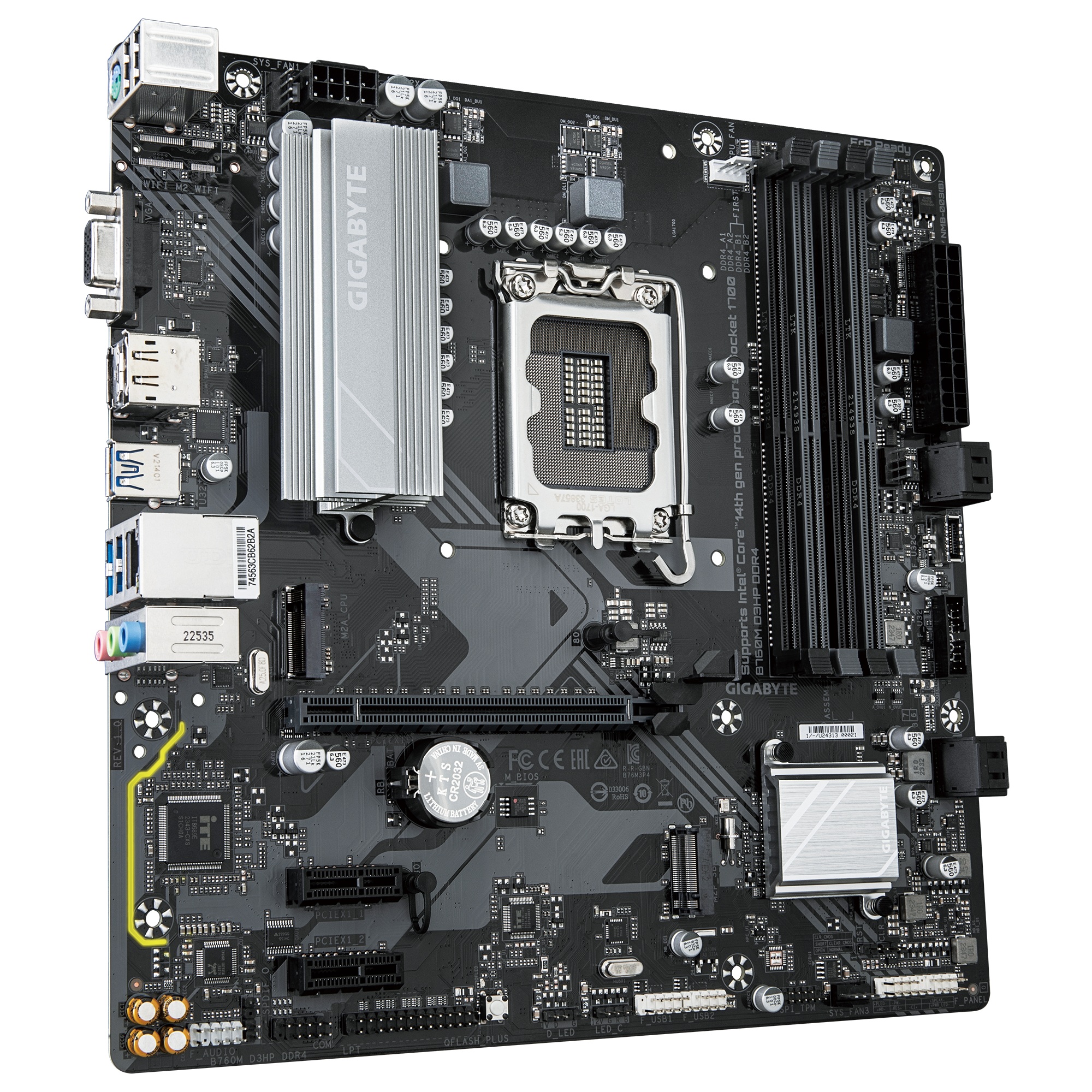 Дънна платка Gigabyte B760M D3HP DDR4 LGA1700