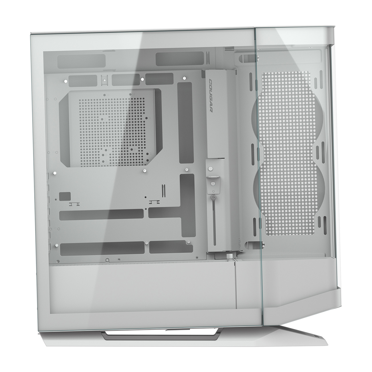Кутия COUGAR FV270 White Mid tower Tempered Curved Glass Case