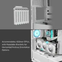 Кутия COUGAR FV270 White Mid tower Tempered Curved Glass Case