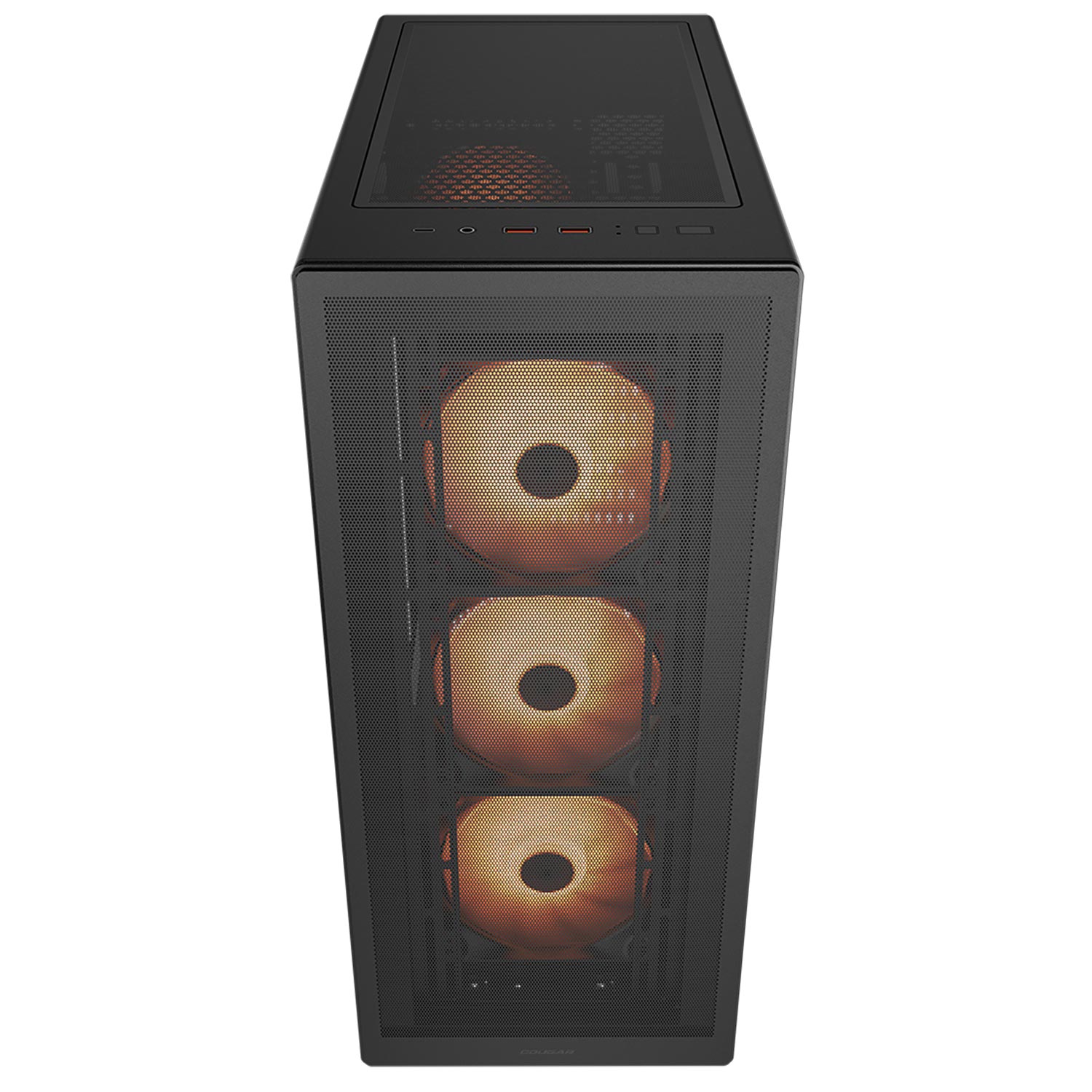 Кутия Cougar MX220 RGB Black Mid-Tower Case - CGR-2AC8B-RGB