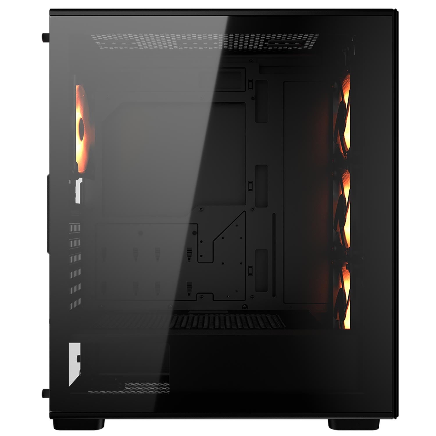 Кутия Cougar MX220 RGB Black Mid-Tower Case - CGR-2AC8B-RGB