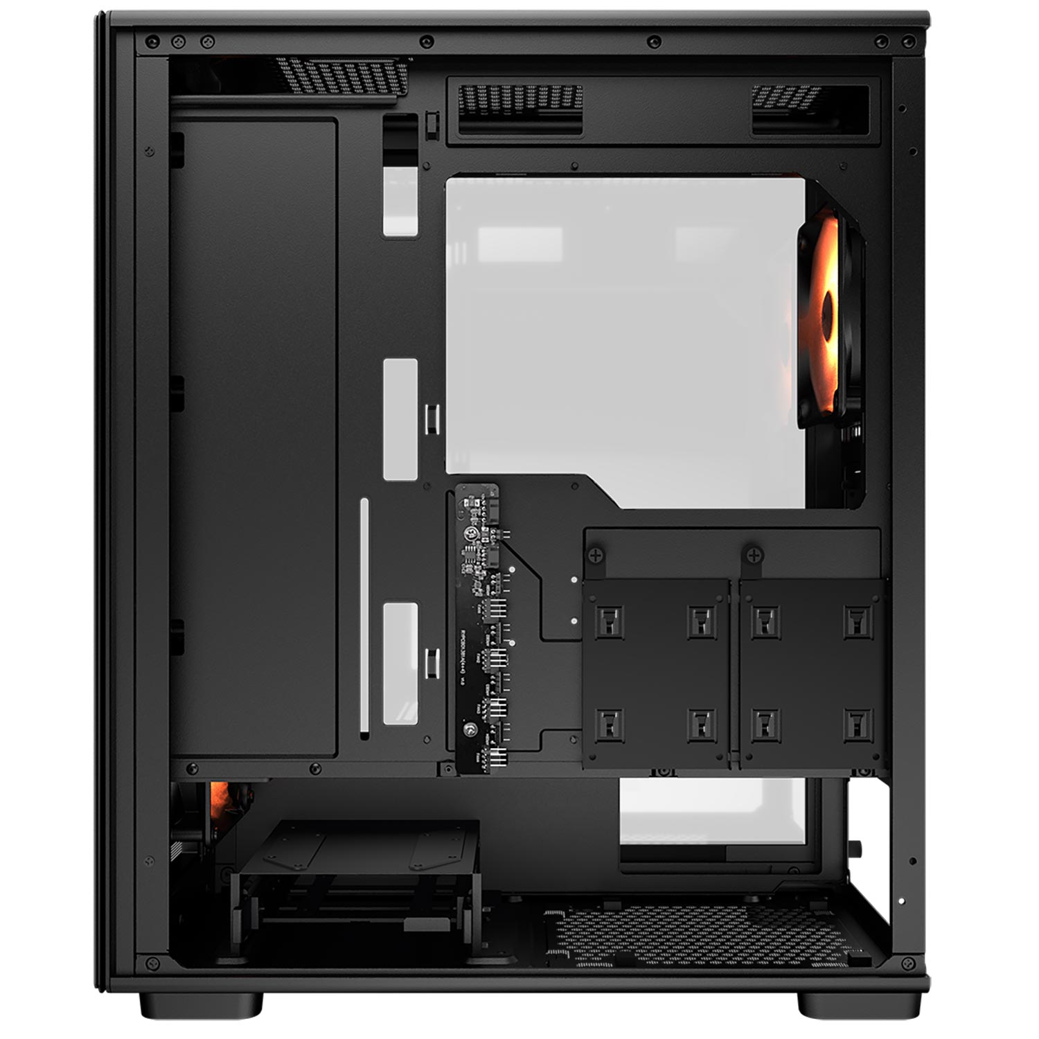 Кутия Cougar MX220 RGB Black Mid-Tower Case - CGR-2AC8B-RGB