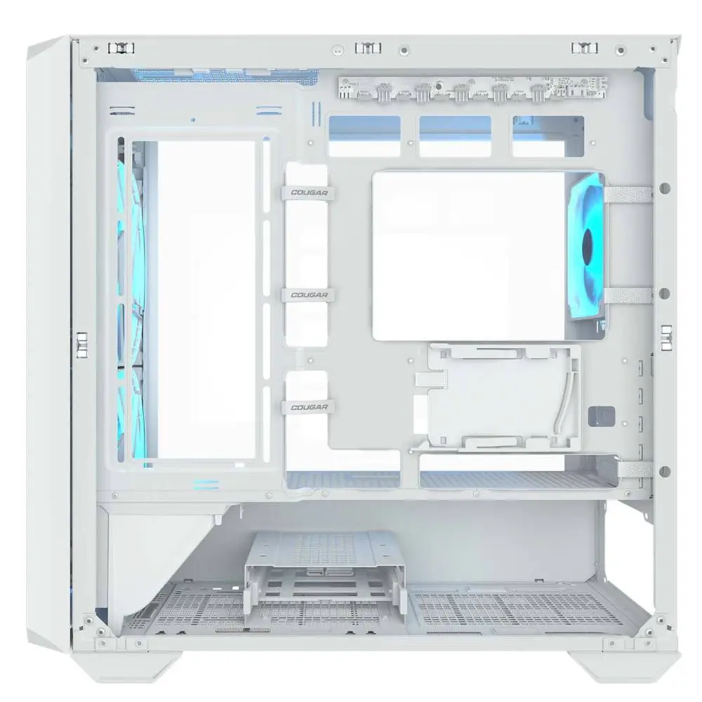 Кутия COUGAR MX600 MINI RGB White Tower Case - CGR-5GC9W-RGB