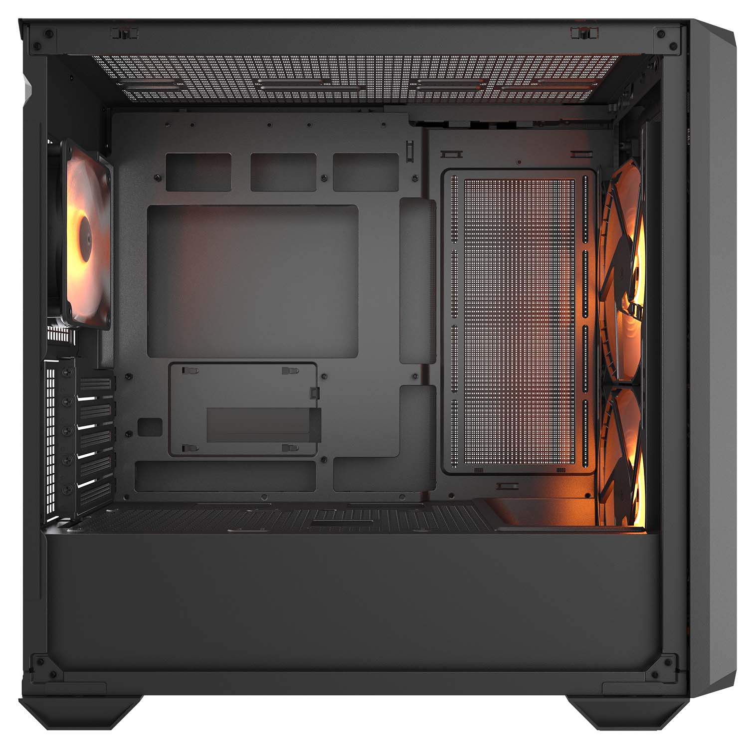 Кутия COUGAR MX600 MINI RGB Black Tower Case - CGR-5GC9B-RGB