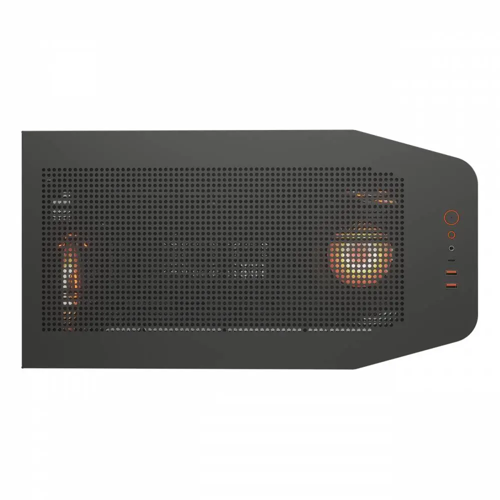 Кутия COUGAR FV270 RGB Black Mid tower Tempered Curved Glass Case - CGR-58M6B-RGB