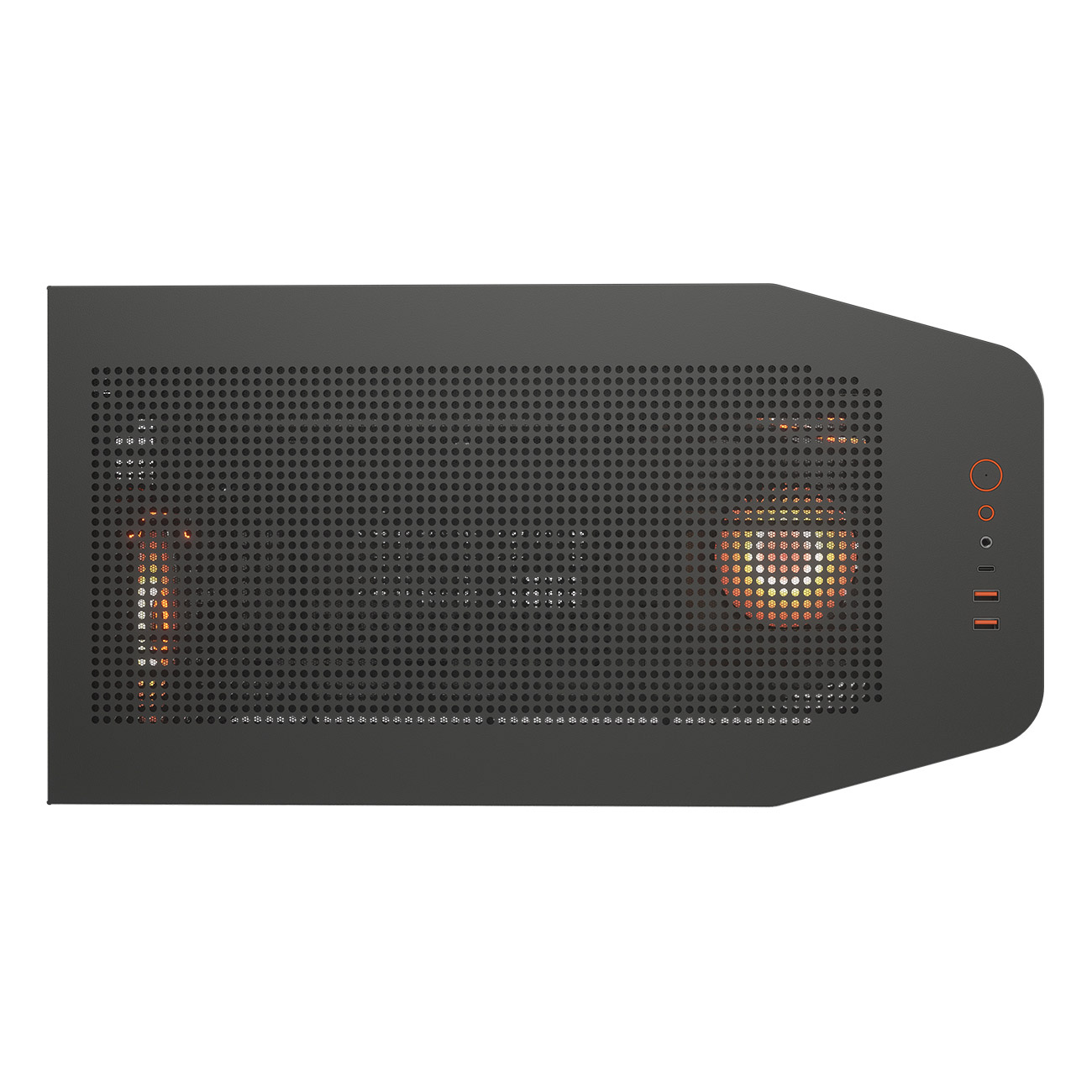 Кутия COUGAR FV270 RGB Black Mid tower Tempered Curved Glass Case - CGR-58M6B-RGB