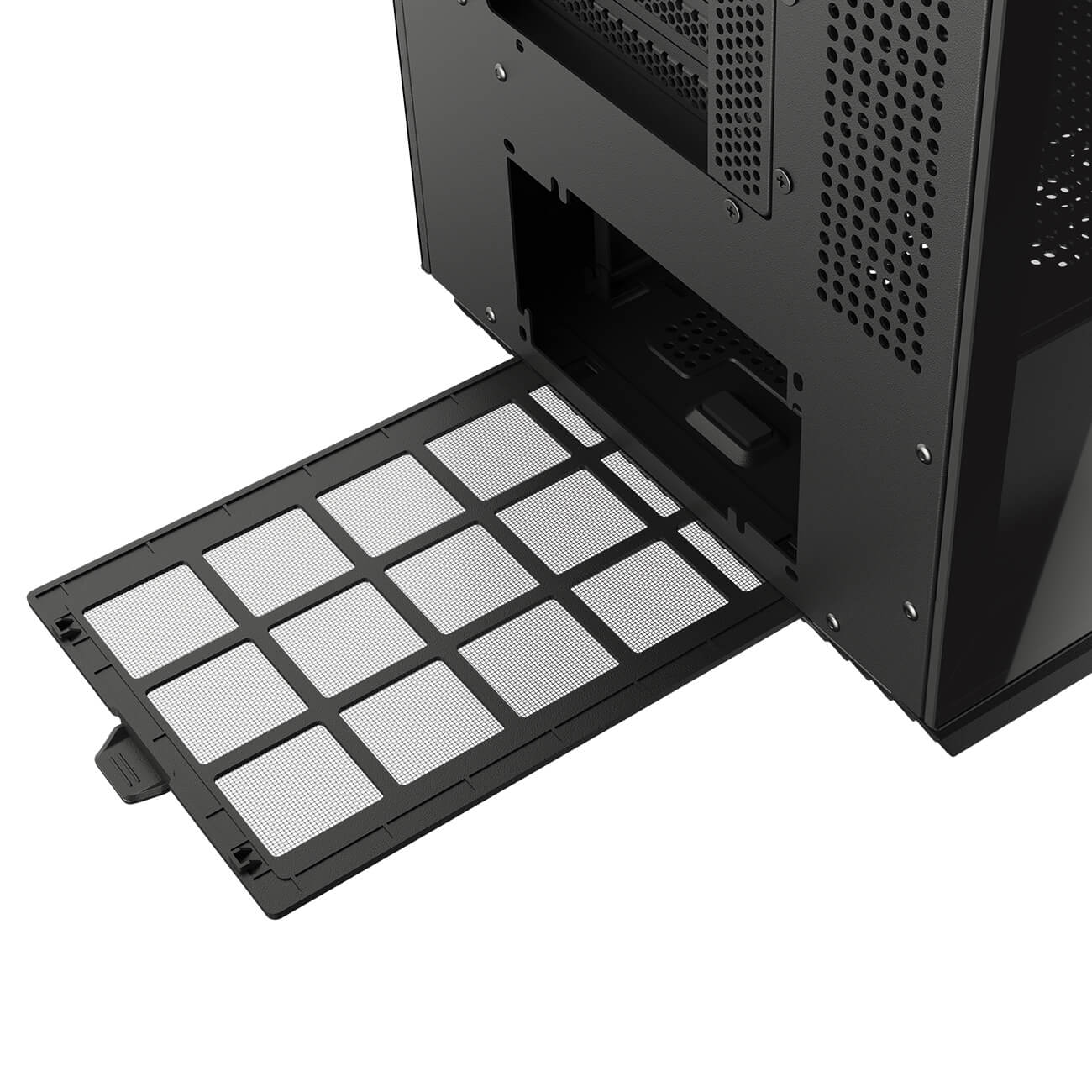 Кутия COUGAR FV270 RGB Black Mid tower Tempered Curved Glass Case - CGR-58M6B-RGB