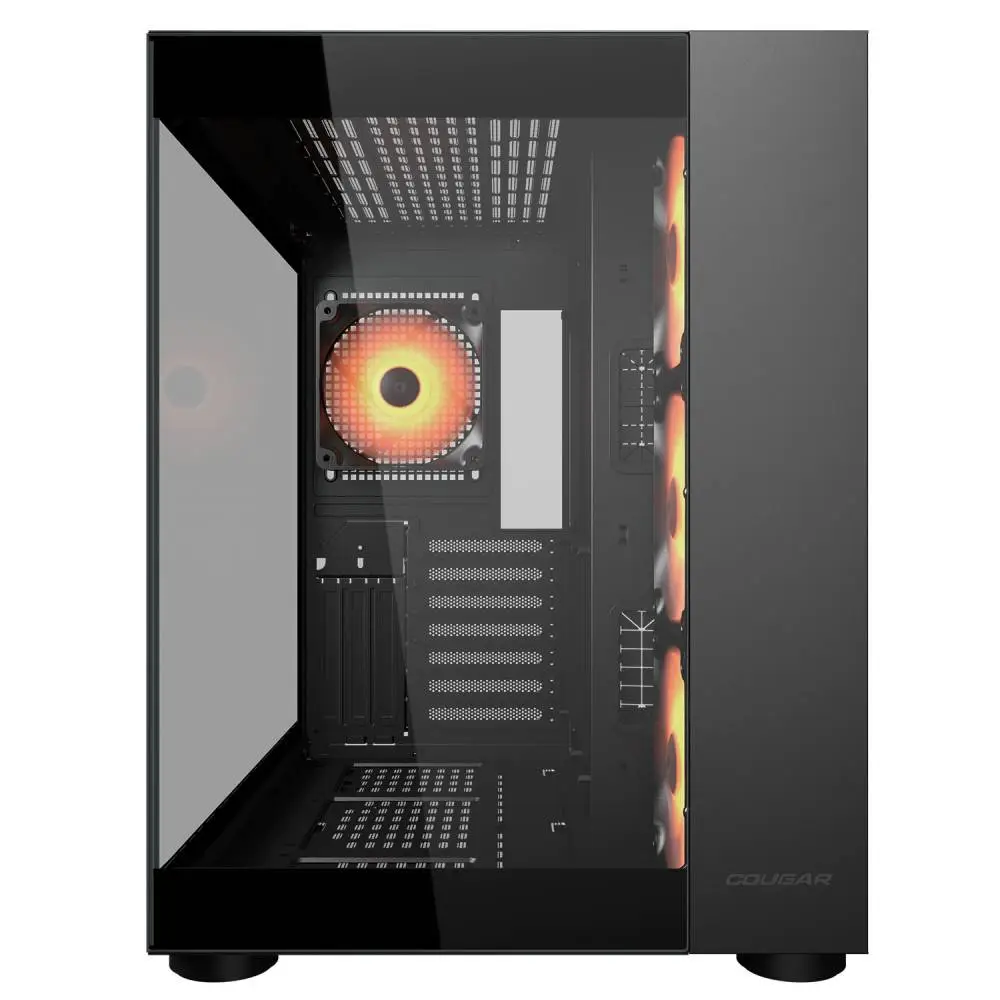 Кутия COUGAR FV150 RGB Mid-Tower ATX Case Black - CGR-5KA1B-RGB