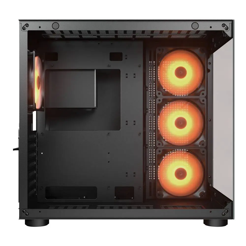 Кутия COUGAR FV150 RGB Mid-Tower ATX Case Black - CGR-5KA1B-RGB