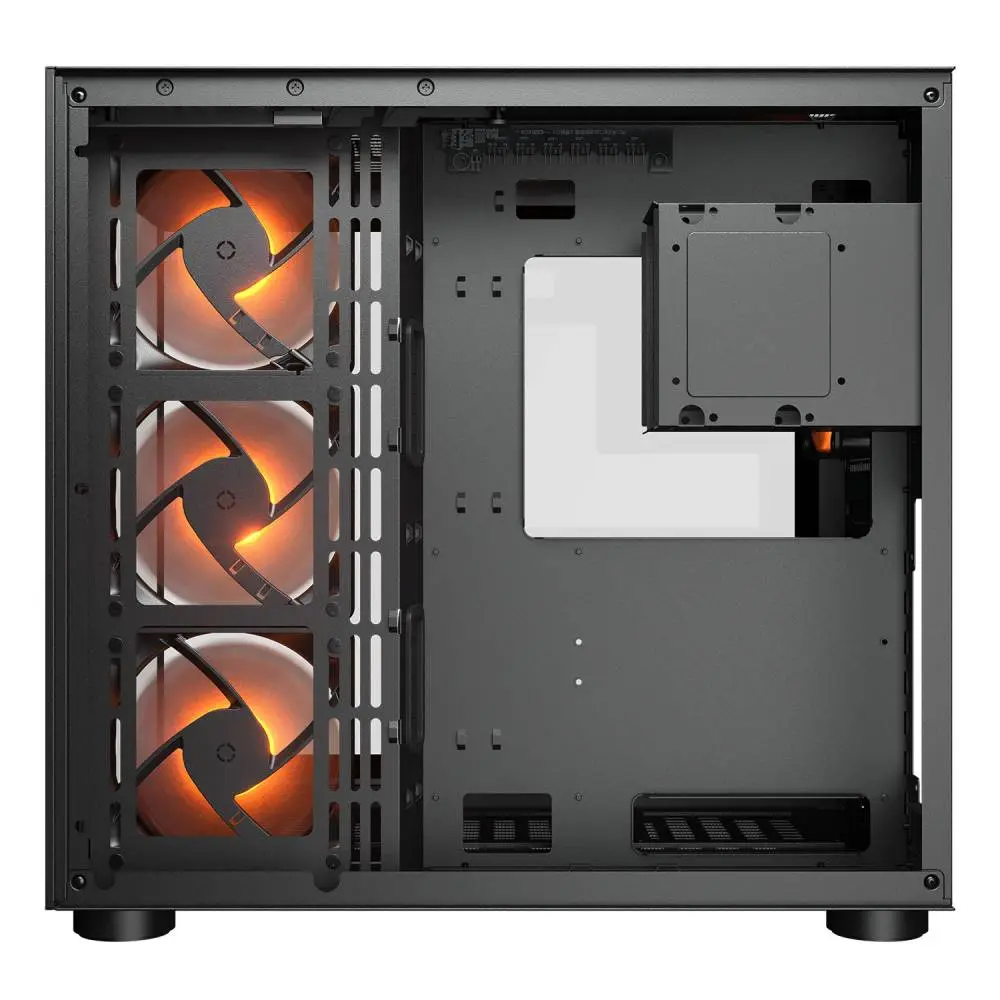 Кутия COUGAR FV150 RGB Mid-Tower ATX Case Black - CGR-5KA1B-RGB