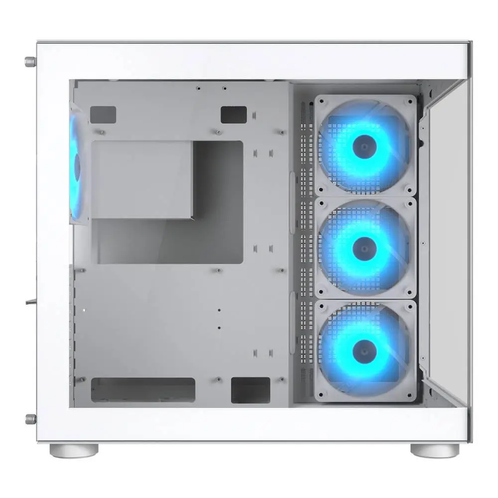 Кутия COUGAR FV150 RGB Mid-Tower ATX Case White - CGR-5KA1W-RGB