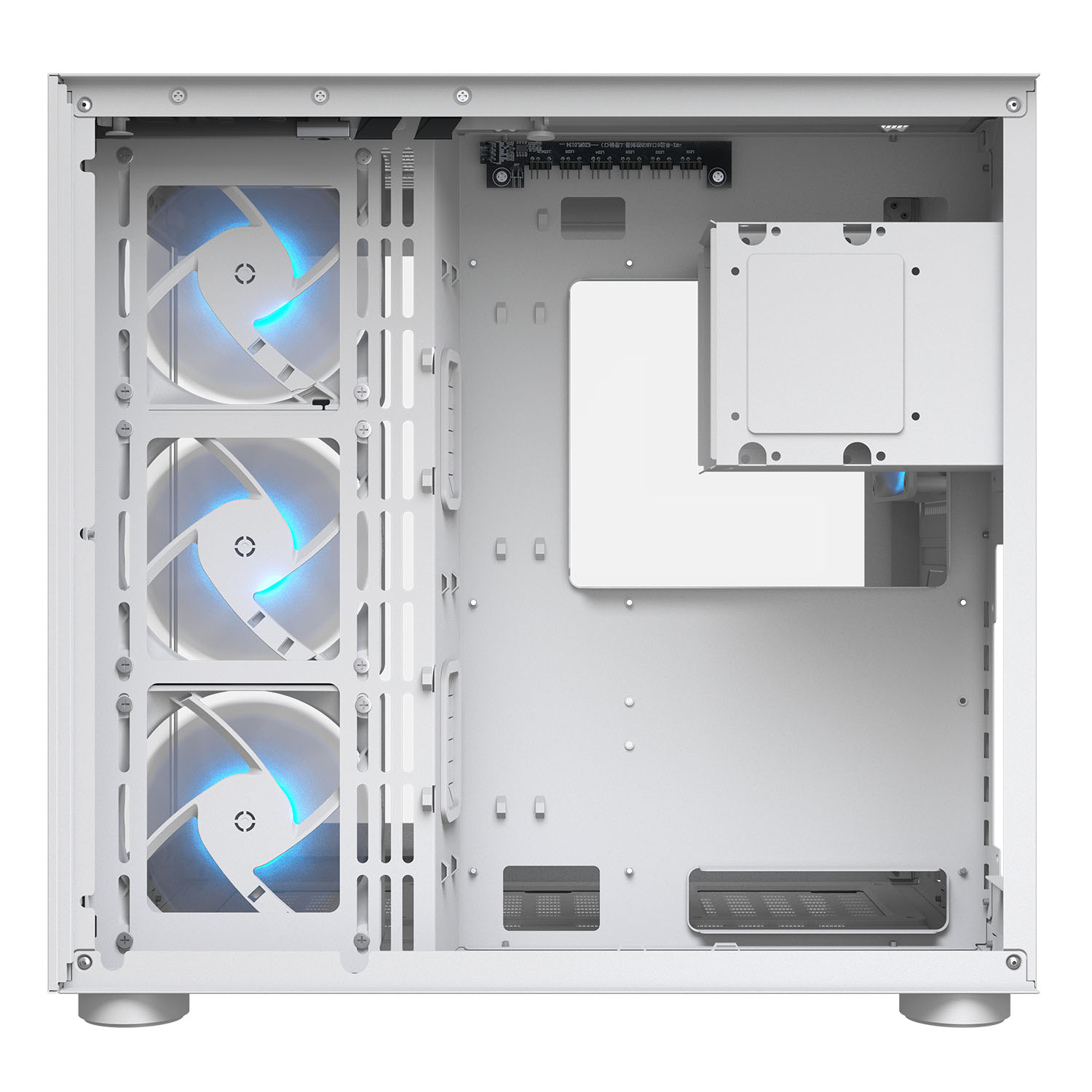 Кутия COUGAR FV150 RGB Mid-Tower ATX Case White - CGR-5KA1W-RGB