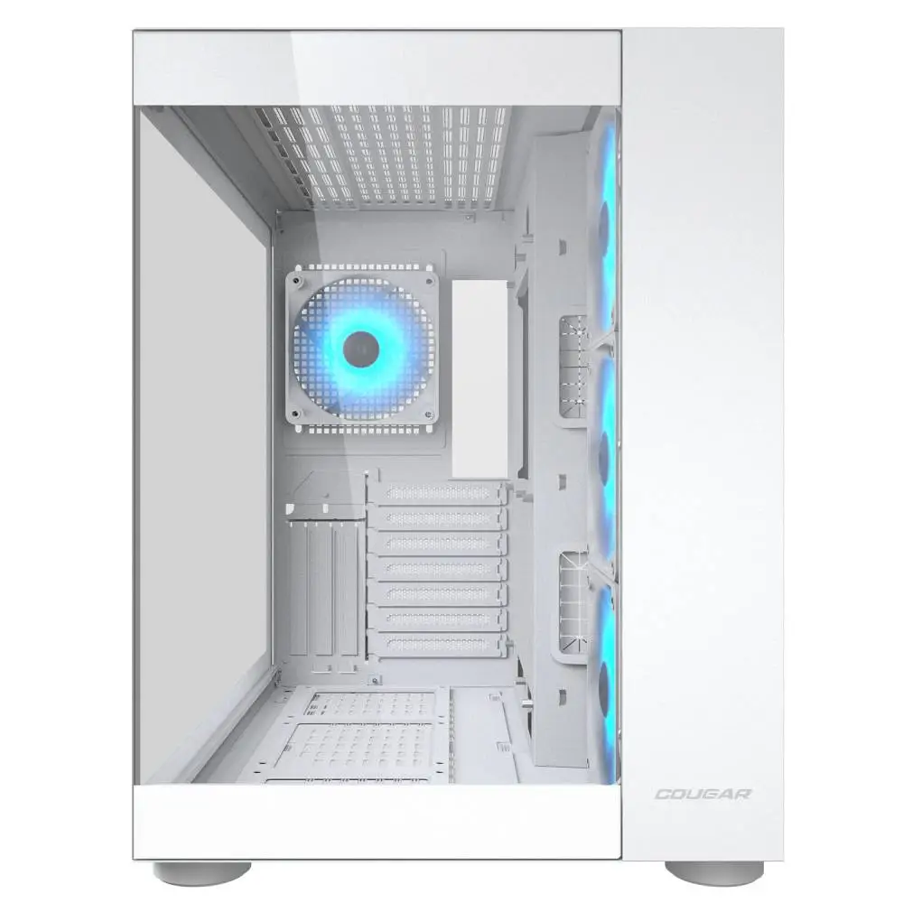 Кутия COUGAR FV150 RGB Mid-Tower ATX Case White - CGR-5KA1W-RGB