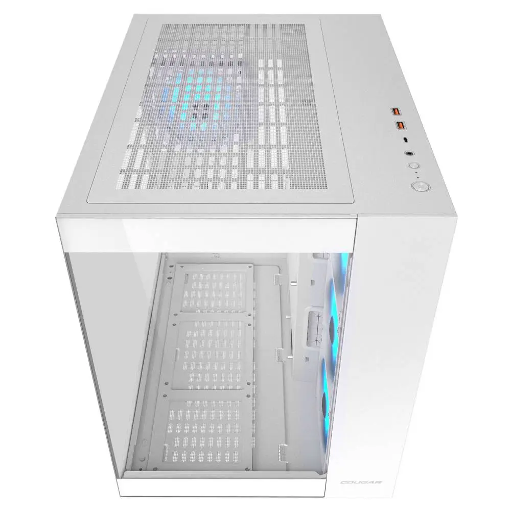 Кутия COUGAR FV150 RGB Mid-Tower ATX Case White - CGR-5KA1W-RGB