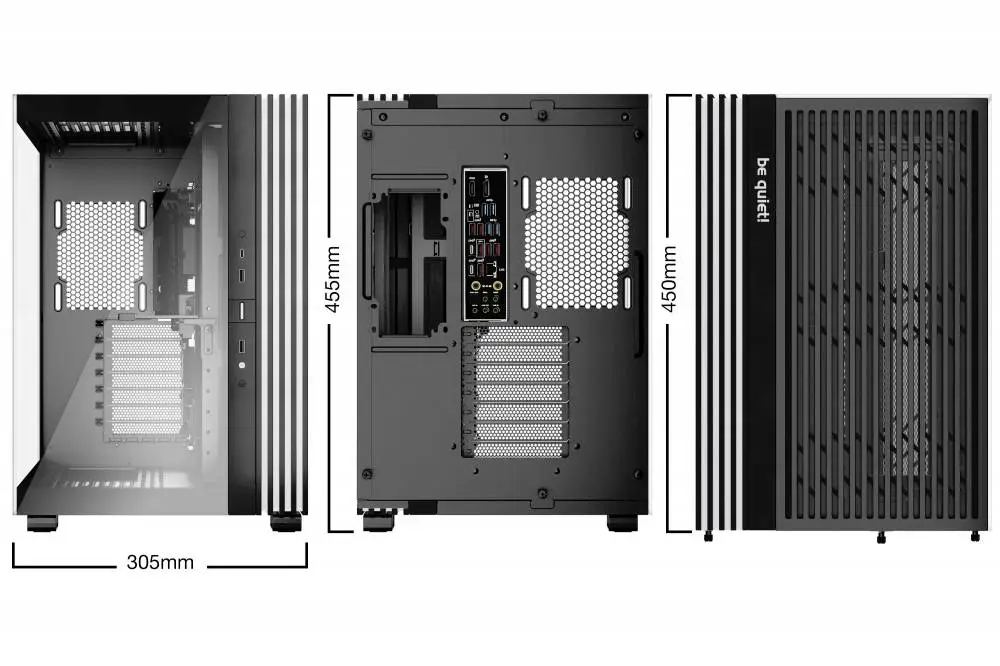Caja be quiet! LIGHT BASE 600 DX Black ATX Case - BGW65