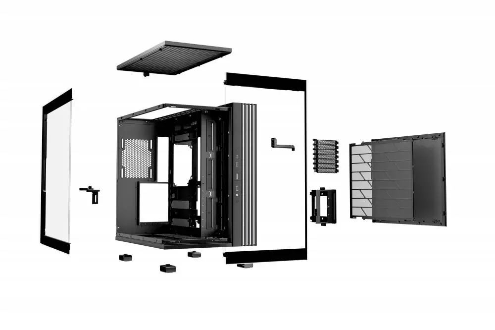 Caja be quiet! LIGHT BASE 600 DX Black ATX Case - BGW65